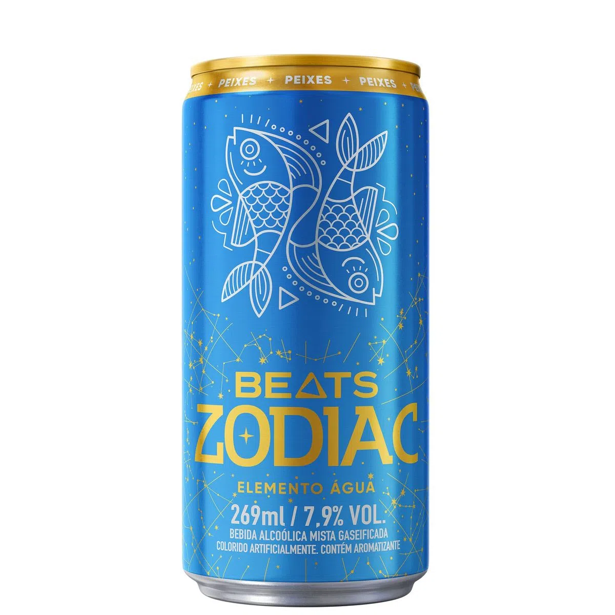 Skol Beats Zodiac Agua 269ml- Caixa c/8 Unidades - Imagem 2