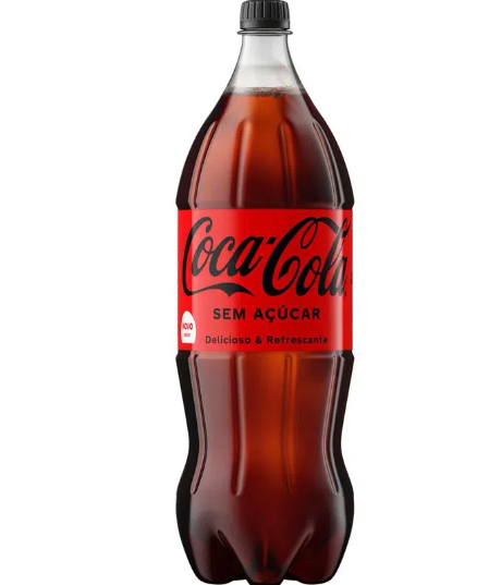 Coca-Cola ZERO 2L – Caixa c/ 6 Unidades.