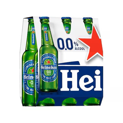 Heineken Long Neck ZERO 330ml- Caixa c/24 Unidades - Imagem 2